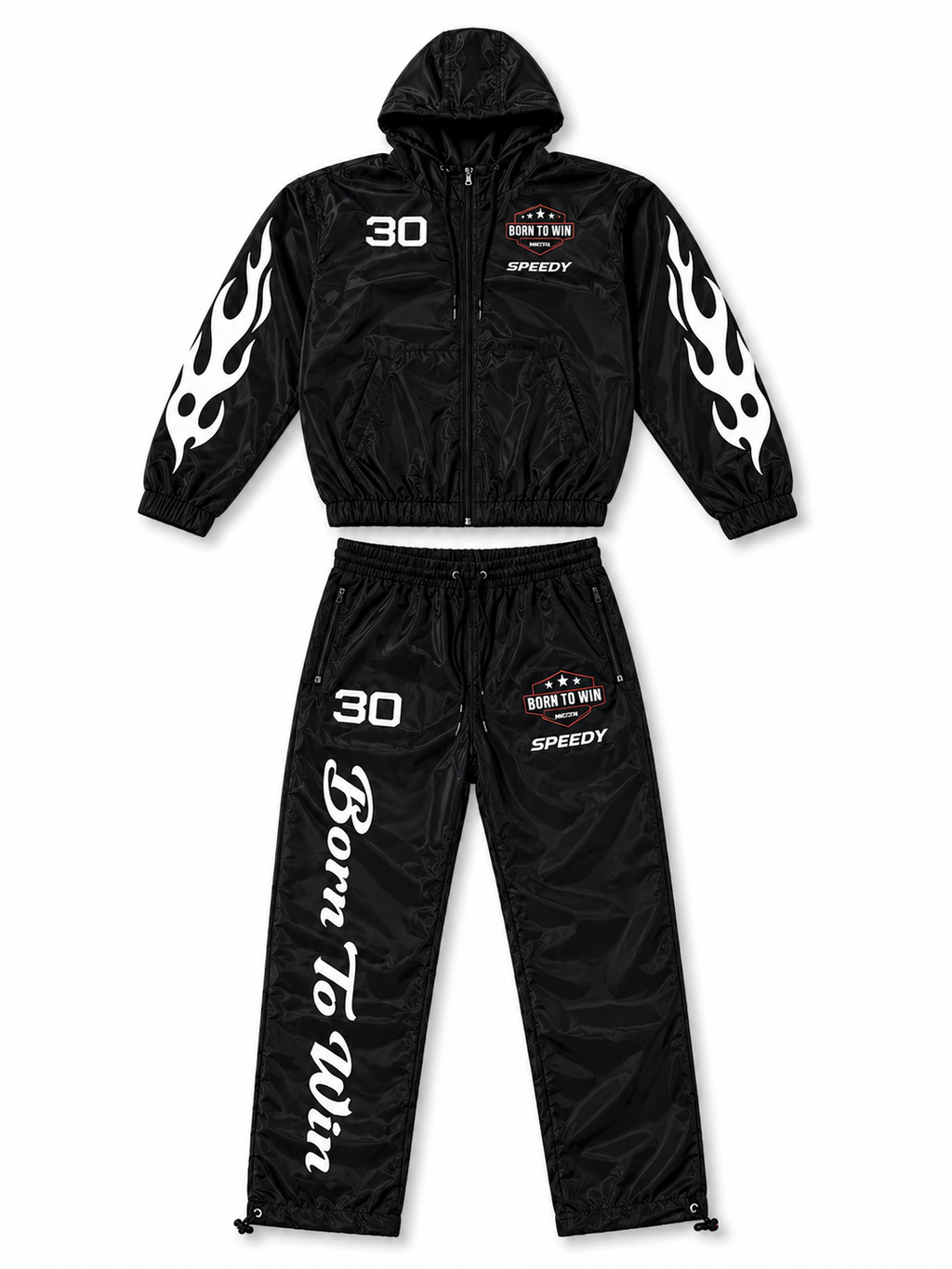 Black Nior Velocity Jumpsuit