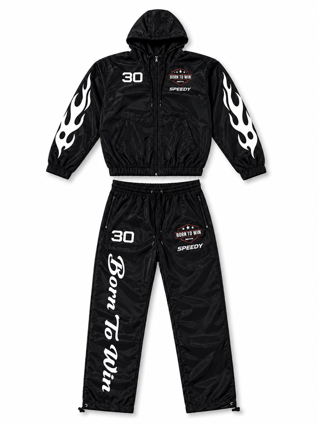 Black Nior Velocity Jumpsuit